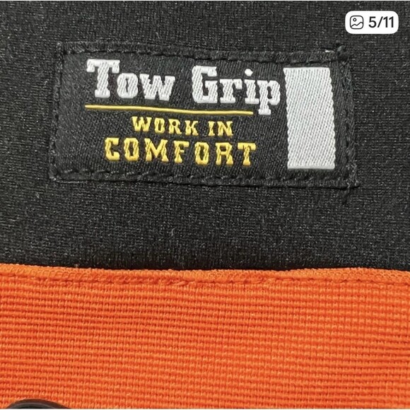Cestus Tow Grip 101 Work Gloves Mens XL 11 Orange Green TPR Impact ProSeries PPE - Picture 9 of 11